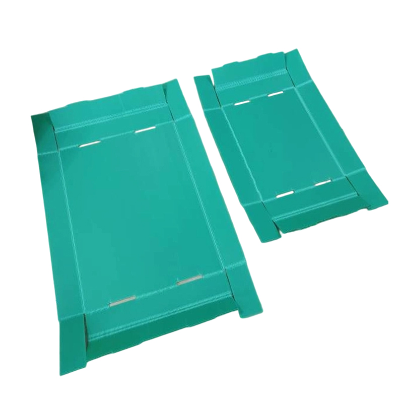স্ট্যাকযোগ্য ঢেউতোলা Polypropylene বিভক্ত ঢাকনা বক্স